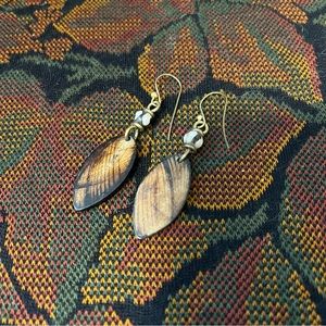 Wooden Boho Earrings